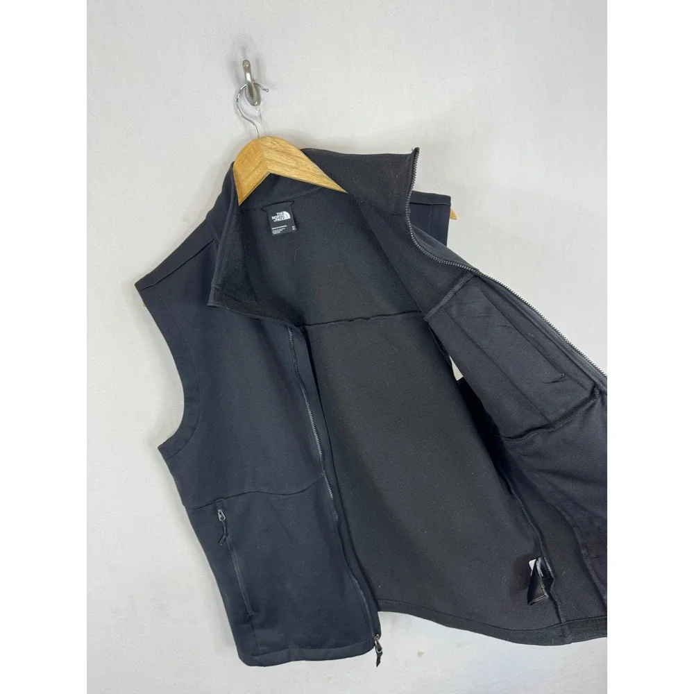 The North Face Mens WindWall Softshell Full Zip Vest Black NF0A336N Size M